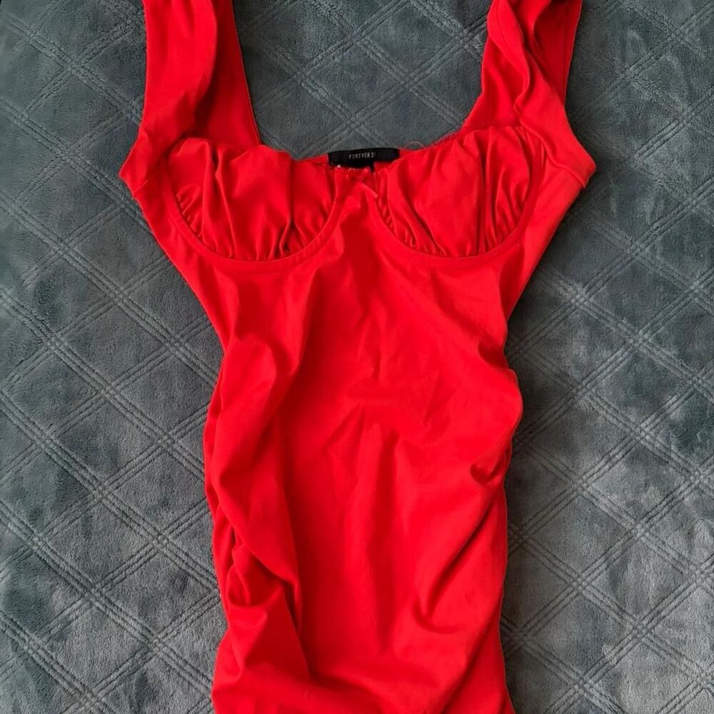 Forever-21 Women's Red Going-out-dresses